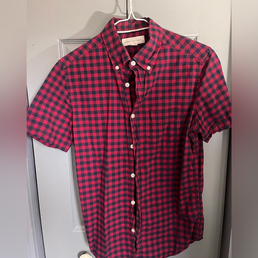 Aeropostale button-down short sleeve